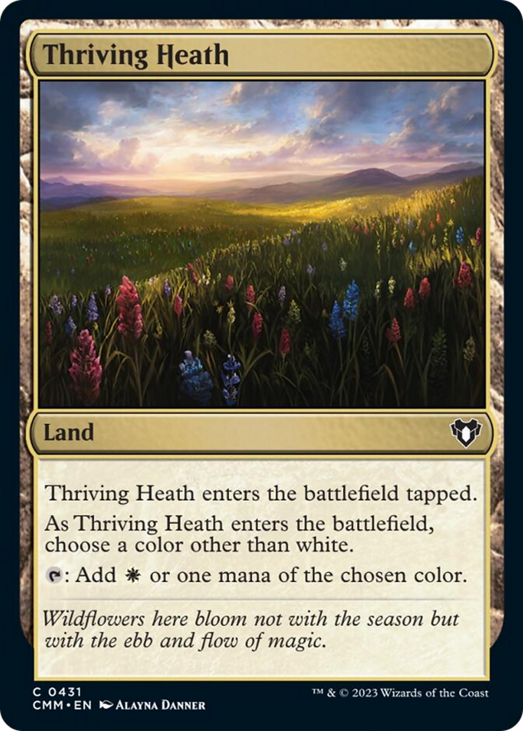 Thriving Heath [Commander Masters] | Good Games Morley