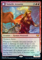 Volatile Arsonist // Dire-Strain Anarchist [Innistrad: Crimson Vow Prerelease Promos] | Good Games Morley