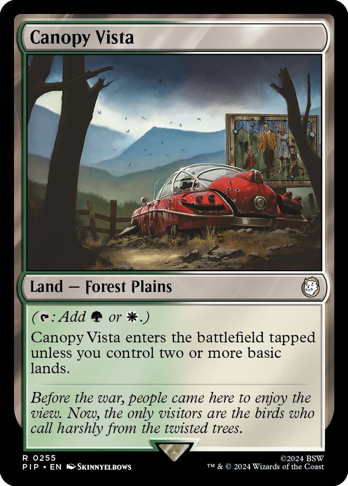 Canopy Vista 255/326 (Universes Beyond: Fallout)  - Foil | Good Games Morley