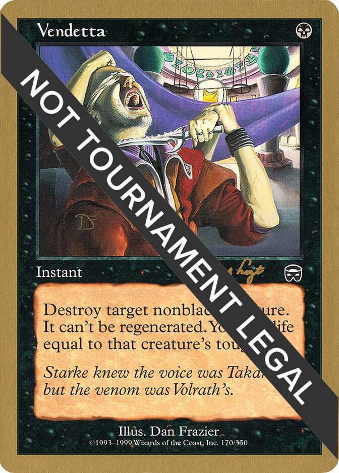 Vendetta 2001 Tom van de Logt MMQ tvdl170/138 (World Championship Decks)  | Good Games Morley