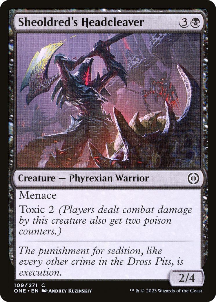 Sheoldred's Headcleaver [Phyrexia: All Will Be One] | Good Games Morley