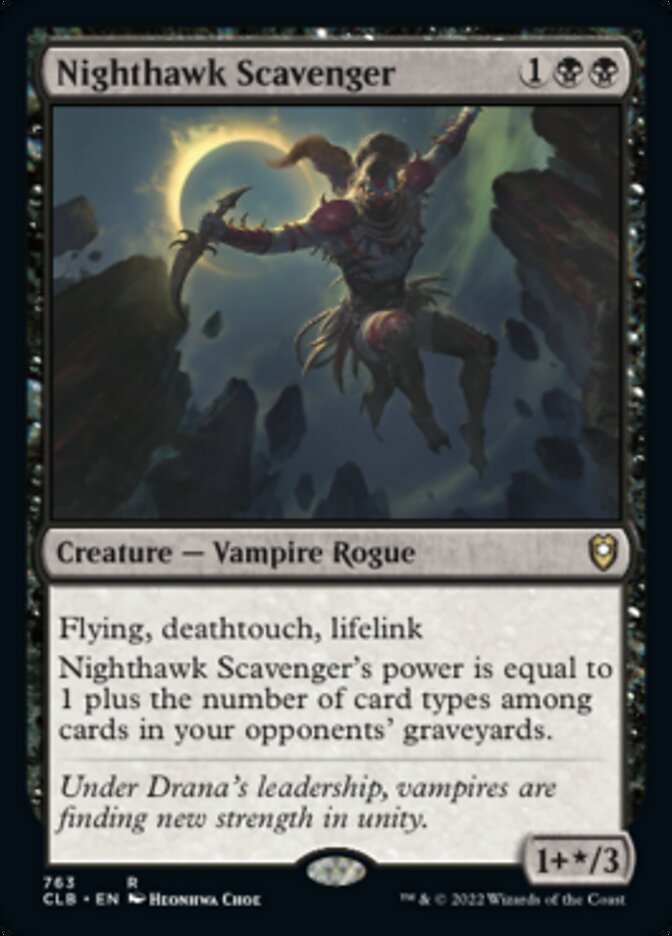 Nighthawk Scavenger [Commander Legends: Battle for Baldur's Gate] | Good Games Morley