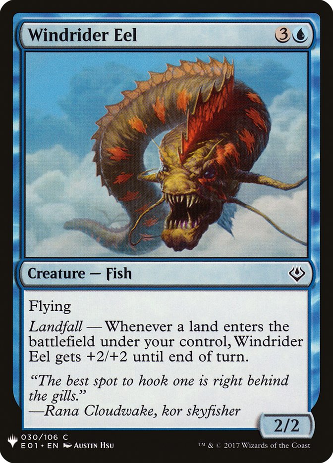 Windrider Eel [Mystery Booster] | Good Games Morley