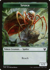Human Soldier // Spider Double-Sided Token [Theros Beyond Death Tokens] | Good Games Morley