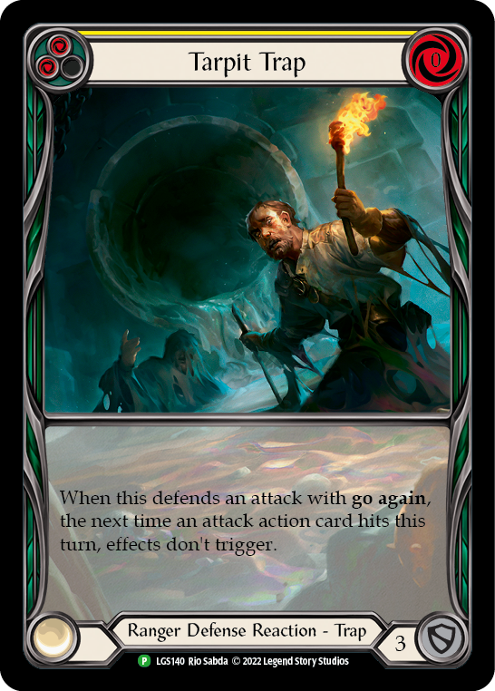 Tarpit Trap (Yellow) [LGS140] (Promo)  Rainbow Foil | Good Games Morley