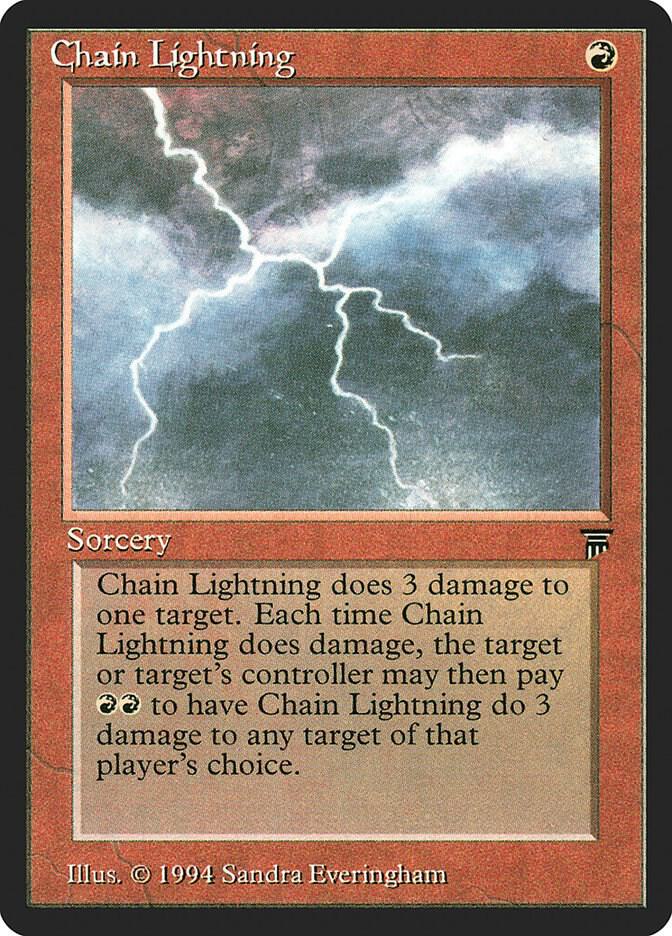 Chain Lightning 137/310 (Legends)  | Good Games Morley