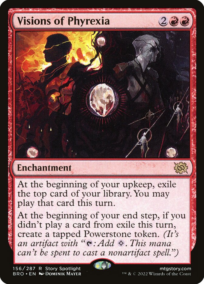 Visions of Phyrexia 156 (The Brothers' War)  - Foil | Good Games Morley