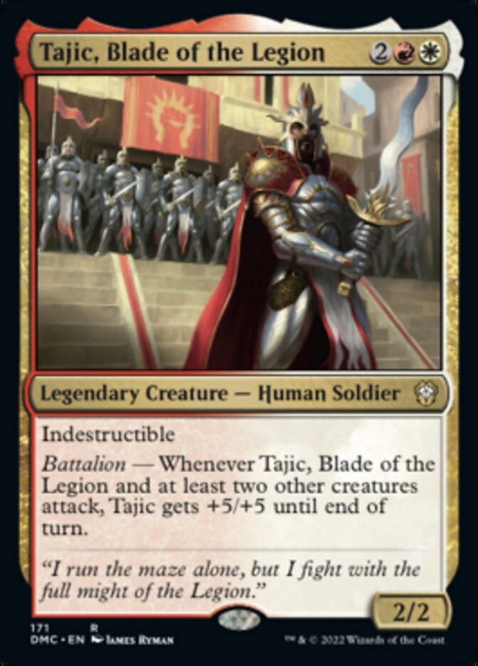 Tajic, Blade of the Legion [Dominaria United Commander] | Good Games Morley