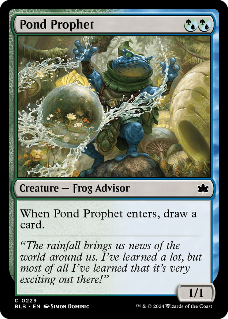 Pond Prophet [Bloomburrow] | Good Games Morley