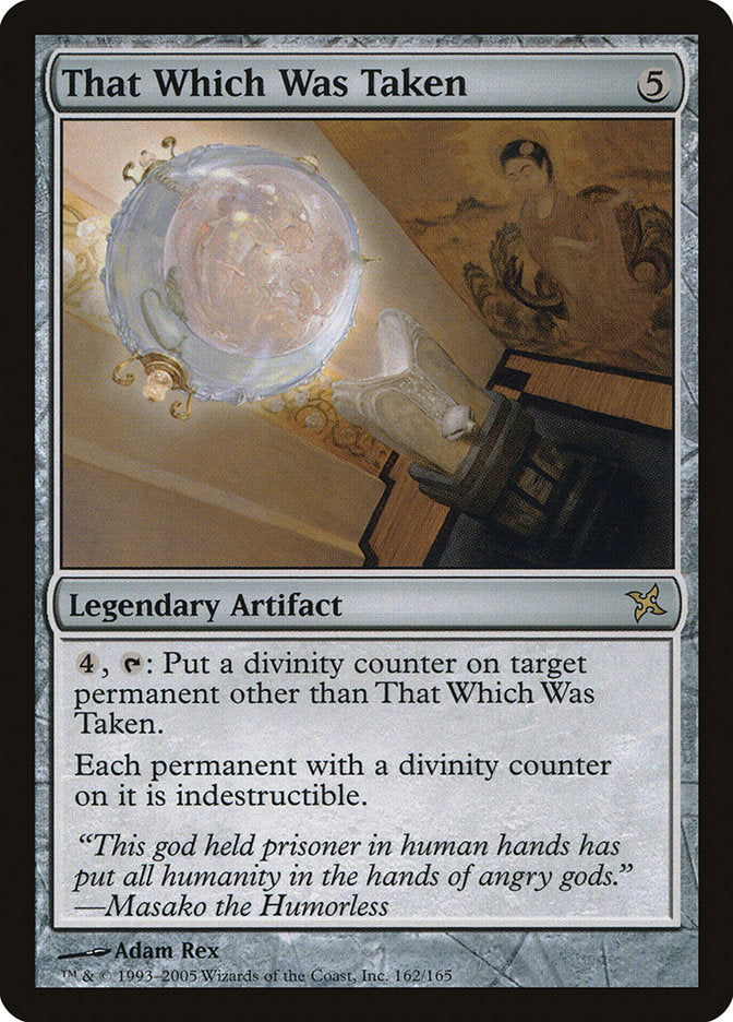That Which Was Taken 162/165 (Betrayers of Kamigawa)  | Good Games Morley