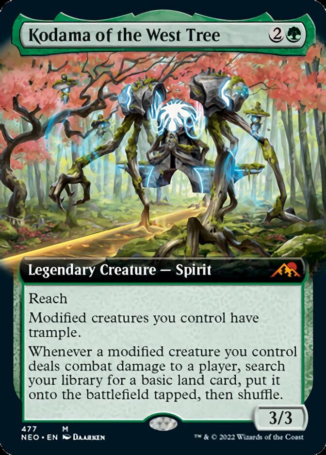 Kodama of the West Tree (Extended Art) [Kamigawa: Neon Dynasty] | Good Games Morley