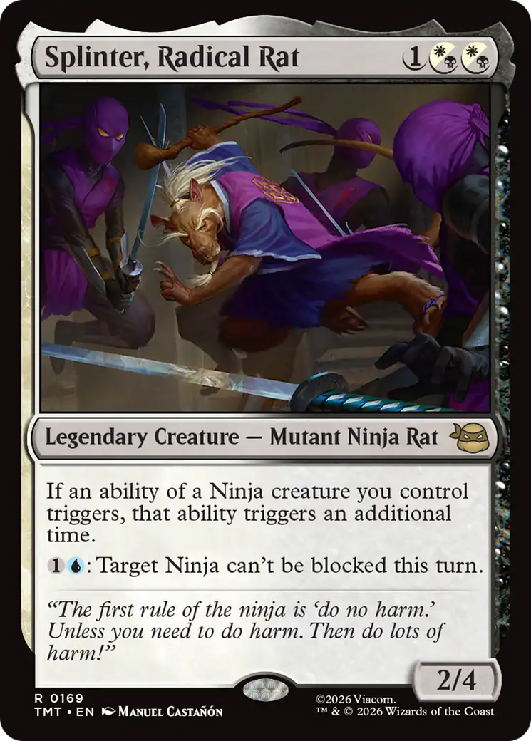 Splinter, Radical Rat [Teenage Mutant Ninja Turtles] | Good Games Morley