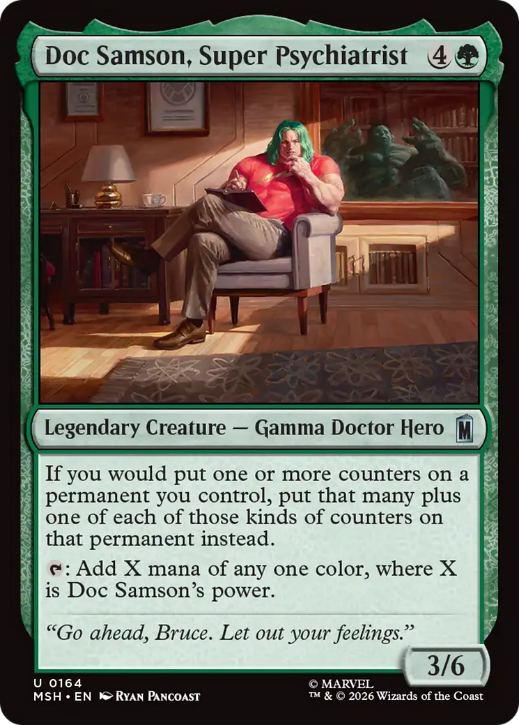 Doc Samson, Super Psychiatrist [Marvel Super Heroes] | Good Games Morley
