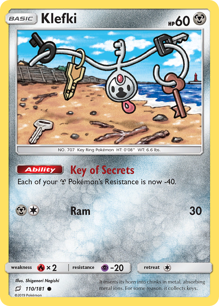 Klefki (110/181) [Sun & Moon: Team Up] | Good Games Morley