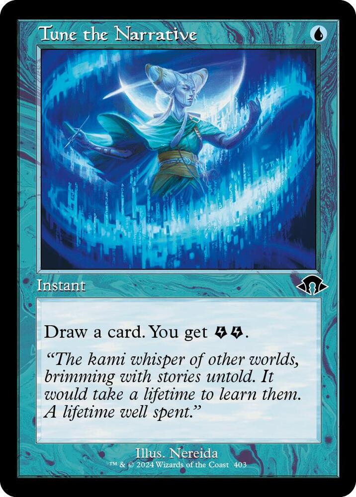 Tune the Narrative 403/319 (Modern Horizons 3)  - Retro Foil | Good Games Morley