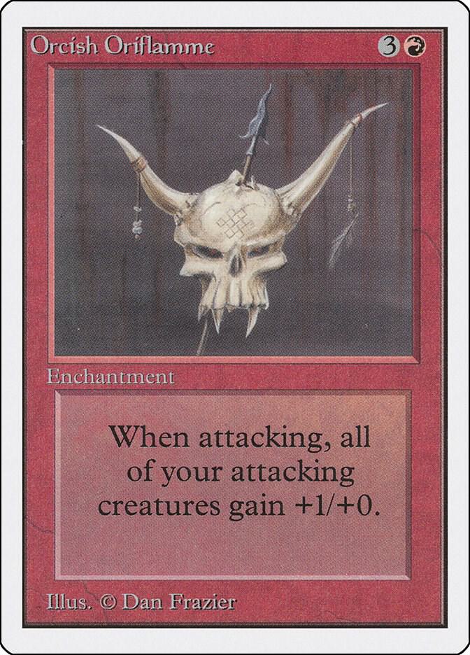 Orcish Oriflamme 167/302 (Unlimited Edition)  | Good Games Morley