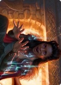 Birgi, God of Storytelling Art Card [Kaldheim Art Series] | Good Games Morley