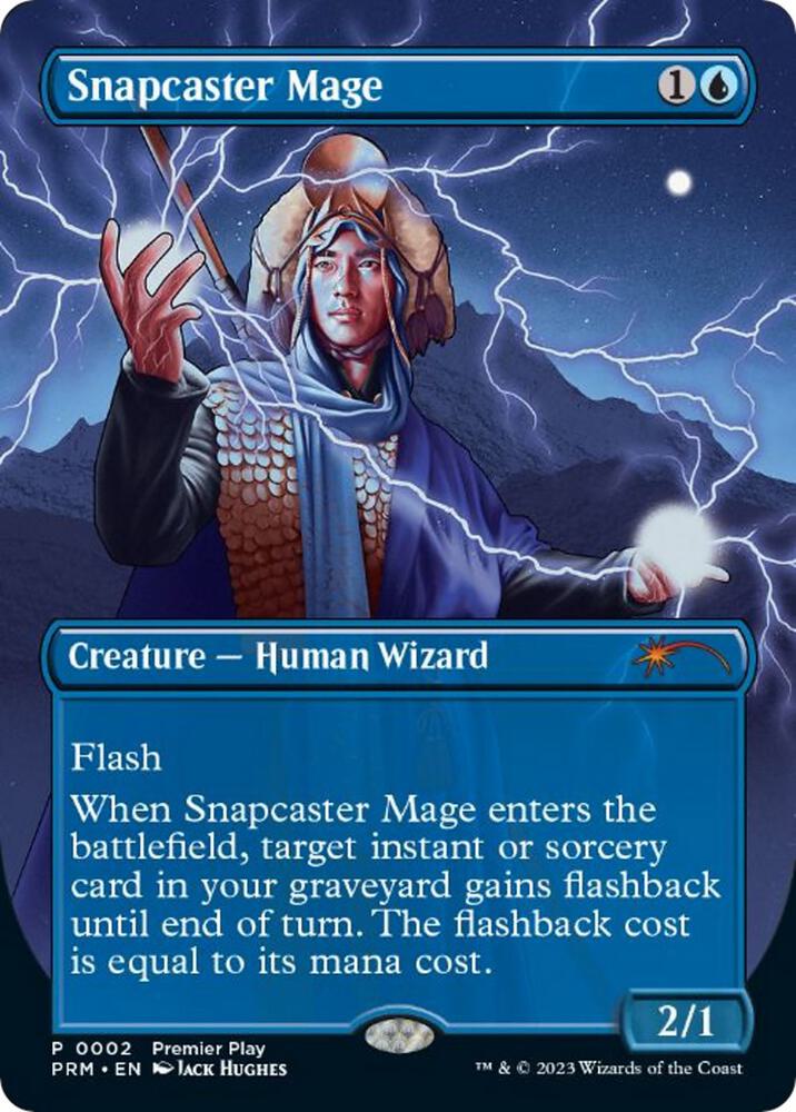 Snapcaster Mage 2/3 (Pro Tour Promos)  - Borderless | Good Games Morley
