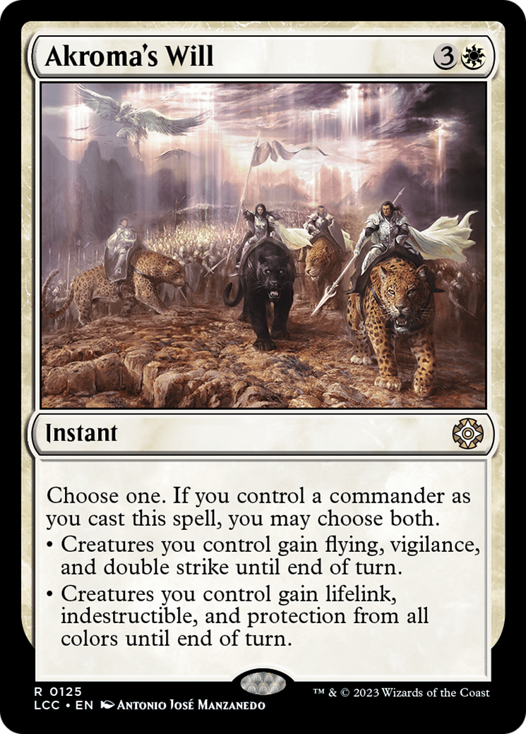 Akroma's Will [The Lost Caverns of Ixalan Commander] | Good Games Morley