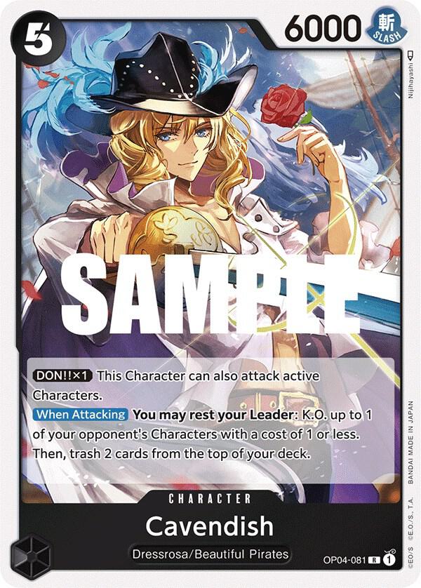 Cavendish OP04-081 (Kingdoms of Intrigue)  - Foil | Good Games Morley