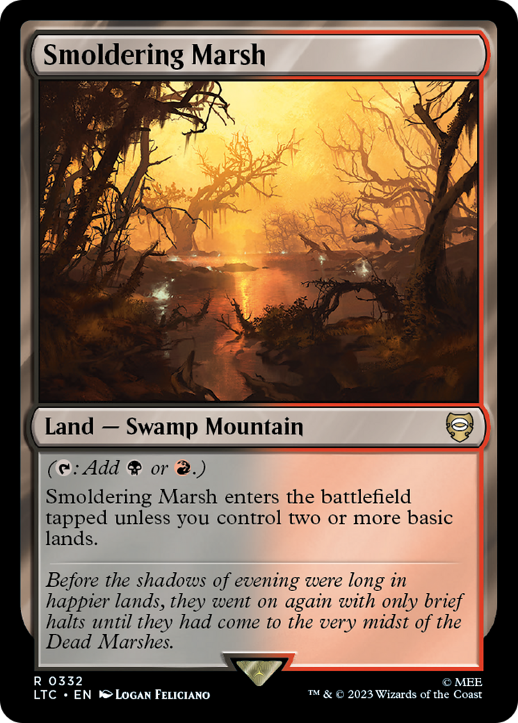 Smoldering Marsh [The Lord of the Rings: Tales of Middle-Earth Commander] | Good Games Morley