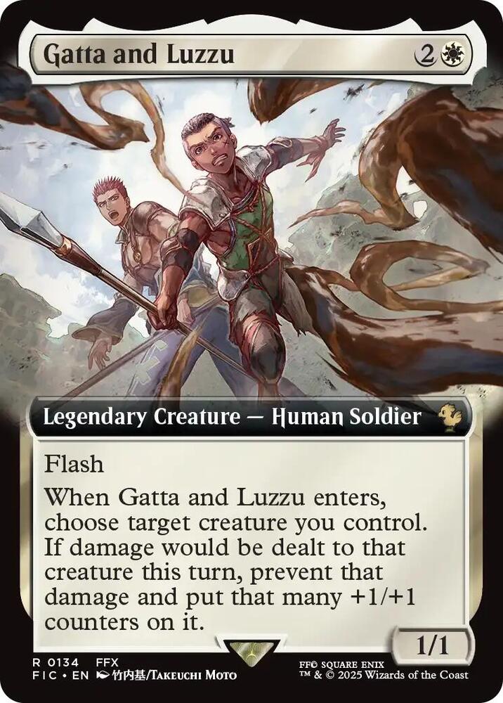 Gatta and Luzzu 134 (Commander: FINAL FANTASY)  - Extended Art | Good Games Morley