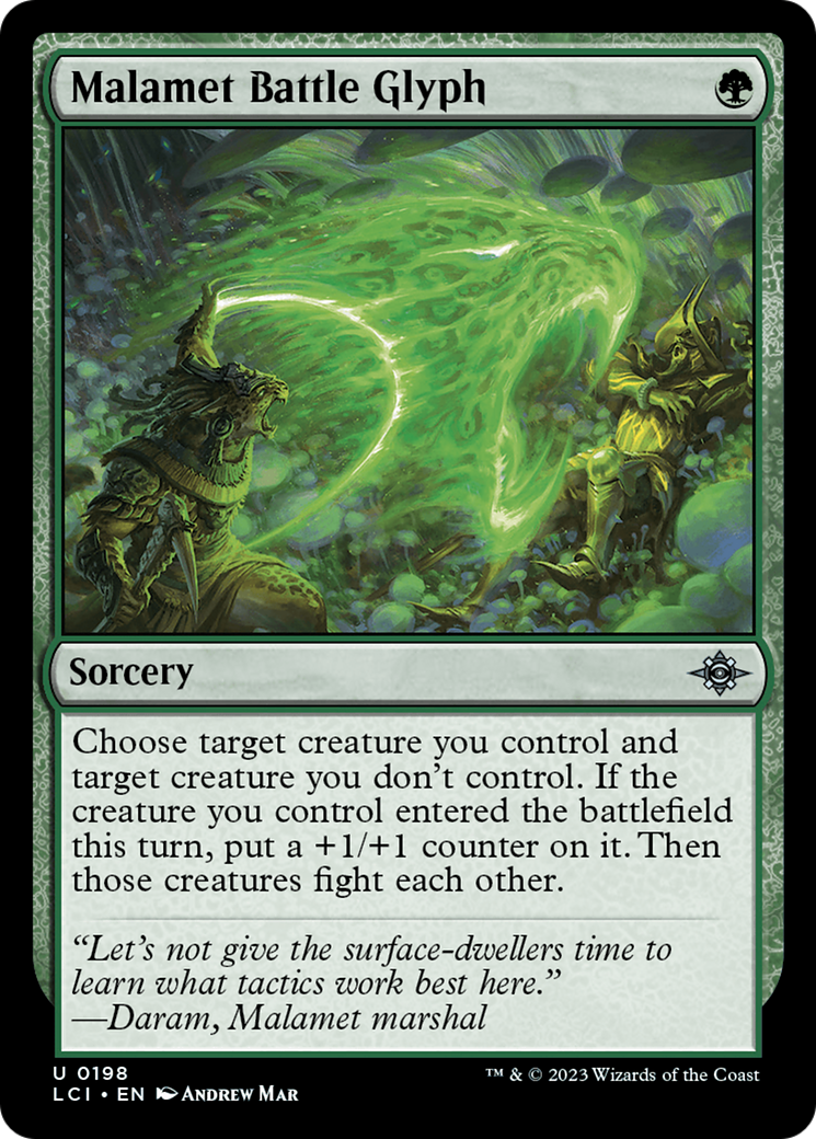 Malamet Battle Glyph [The Lost Caverns of Ixalan] | Good Games Morley