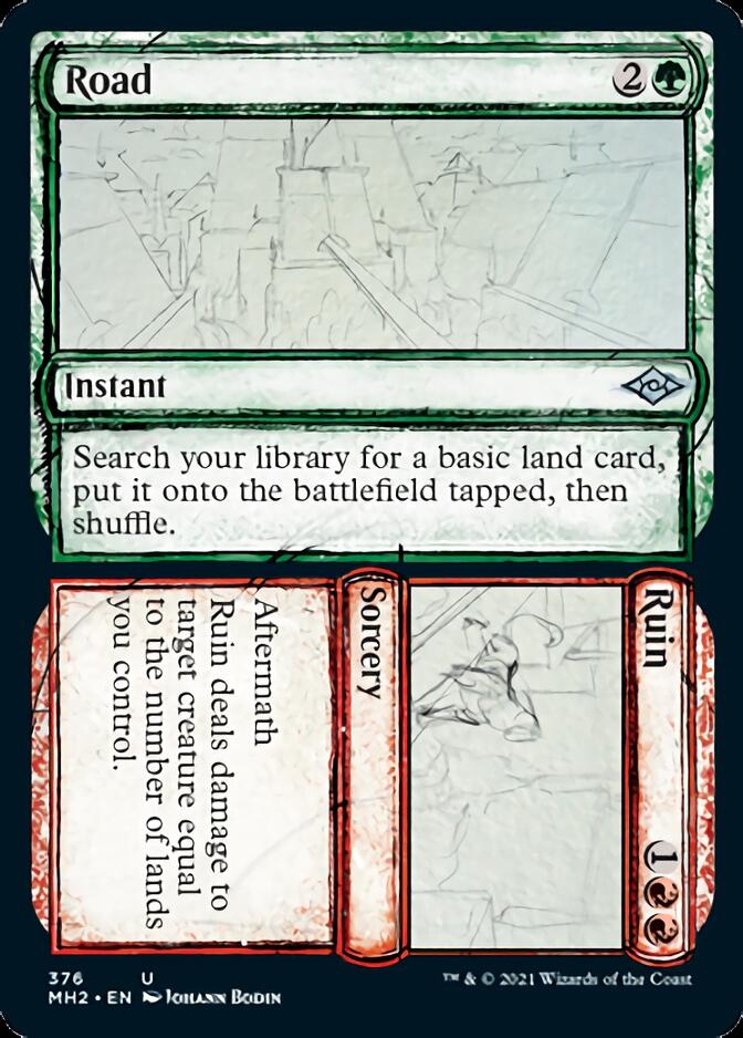 Road // Ruin (Sketch) [Modern Horizons 2] | Good Games Morley