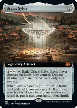 Urzas Sylex Extended Art 312/287 (The Brothers' War)  - Foil | Good Games Morley