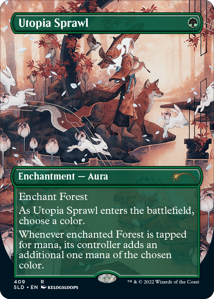 Utopia Sprawl (Borderless) [Secret Lair Drop Series] | Good Games Morley