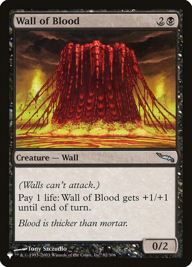 Wall of Blood [The List] | Good Games Morley