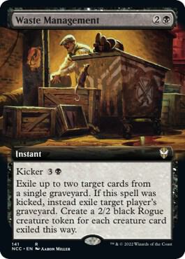 Waste Management Extended Art 141/93 (Commander: Streets of New Capenna)  | Good Games Morley