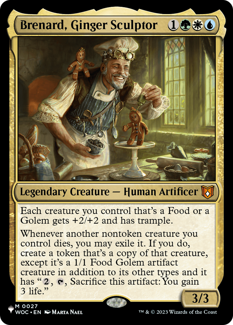 Brenard, Ginger Sculptor (WOC) [The List] | Good Games Morley