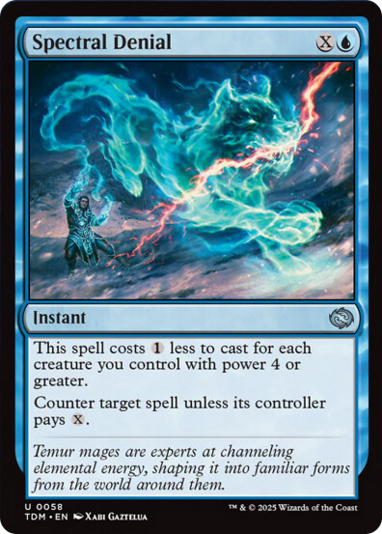 Spectral Denial [Tarkir: Dragonstorm] | Good Games Morley