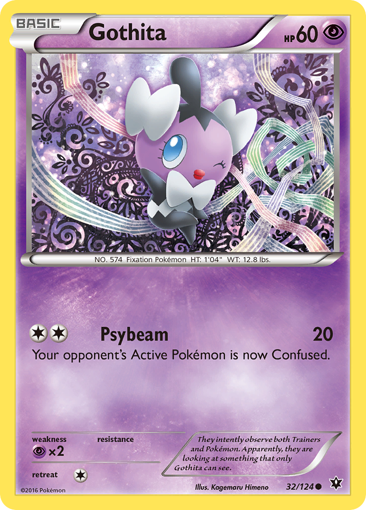Gothita (32/124) [XY: Fates Collide] | Good Games Morley