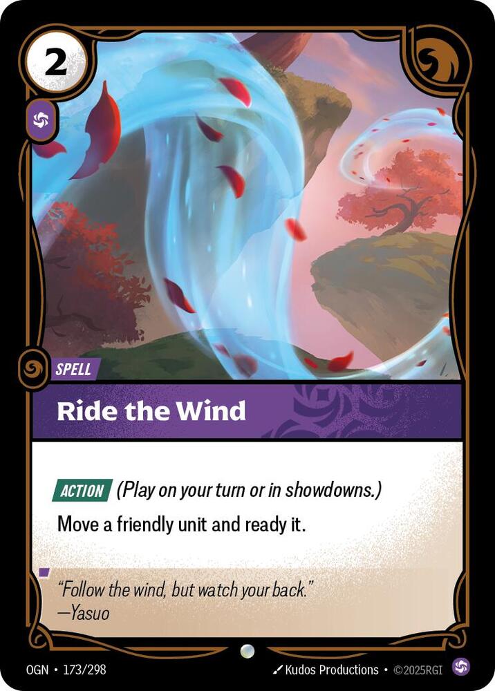 Ride The Wind 173/298 (Origins)  | Good Games Morley