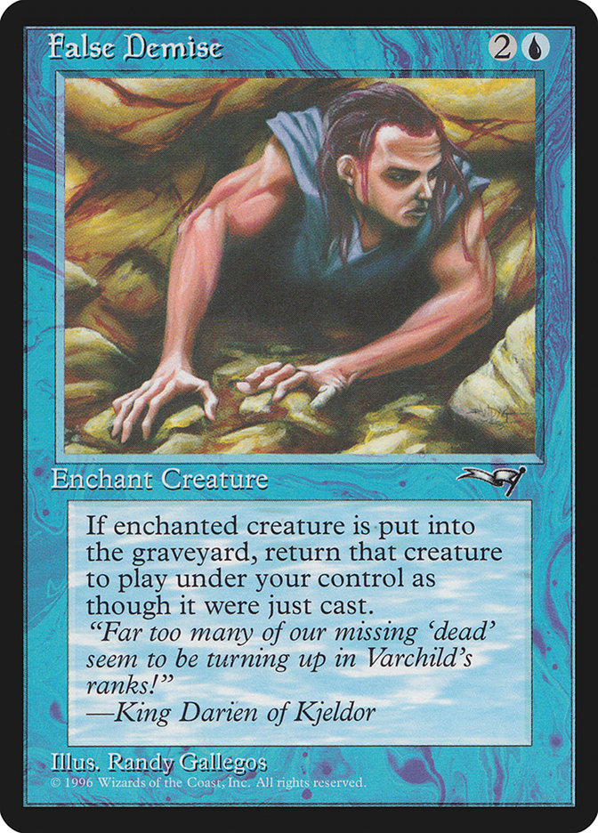 False Demise (Sleeveless) [Alliances] | Good Games Morley