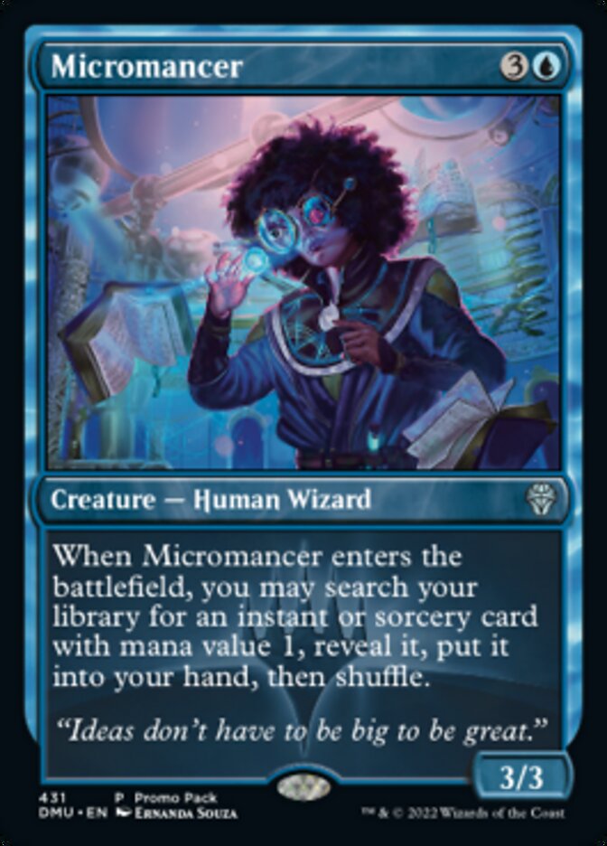 Micromancer (Promo Pack) [Dominaria United Promos] | Good Games Morley
