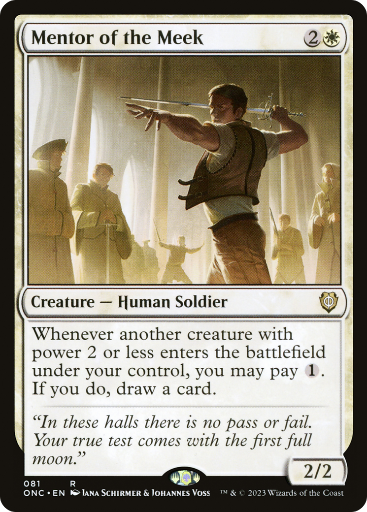 Mentor of the Meek [Phyrexia: All Will Be One Commander] | Good Games Morley