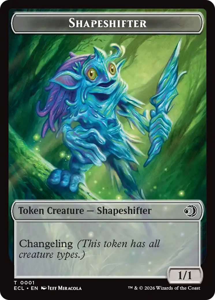 Shapeshifter // Map Double-Sided Token [Lorwyn Eclipsed Tokens] | Good Games Morley