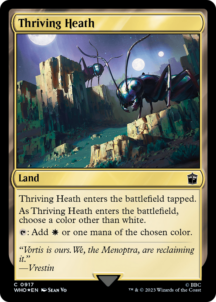 Thriving Heath (Surge Foil) [Doctor Who] | Good Games Morley