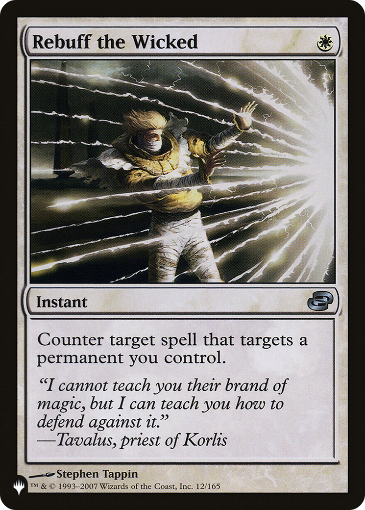 Rebuff the Wicked [The List] | Good Games Morley