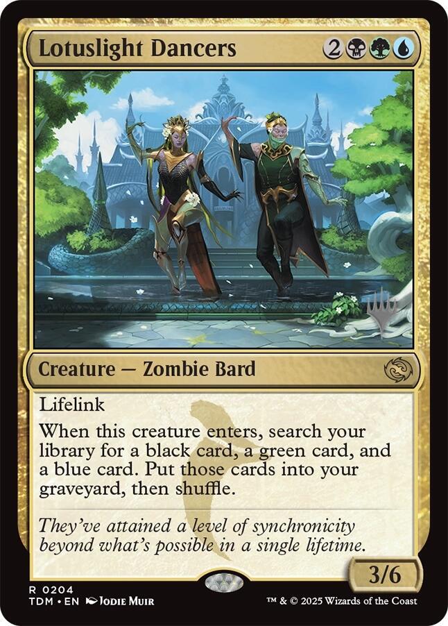 Lotuslight Dancers 204 (Promo Pack: Tarkir: Dragonstorm)  - Foil | Good Games Morley
