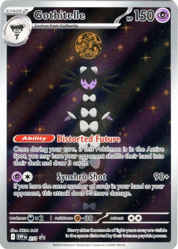 Gothitelle 211 (SV: Scarlet & Violet Promo Cards)  - Holofoil | Good Games Morley