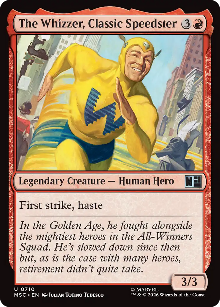 The Whizzer, Classic Speedster [Marvel Super Heroes Commander] | Good Games Morley
