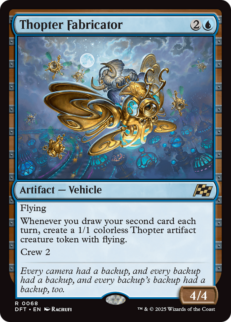 Thopter Fabricator [Aetherdrift] | Good Games Morley