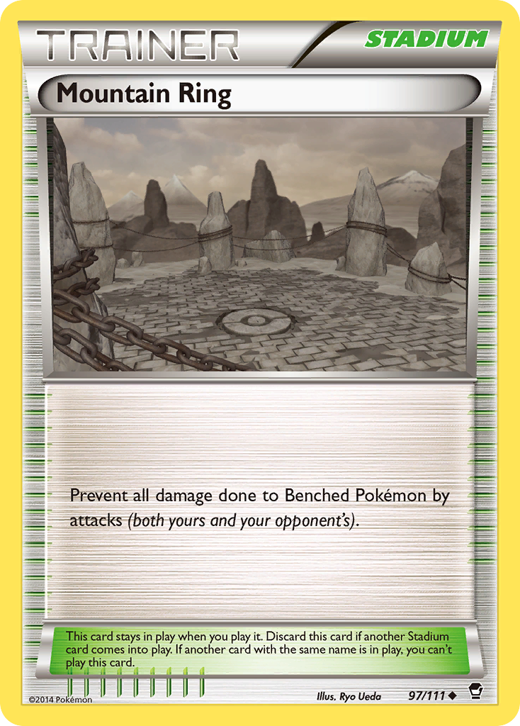 Mountain Ring (97/111) [XY: Furious Fists] | Good Games Morley