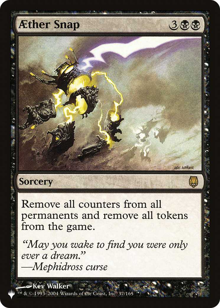 Aether Snap [The List] | Good Games Morley