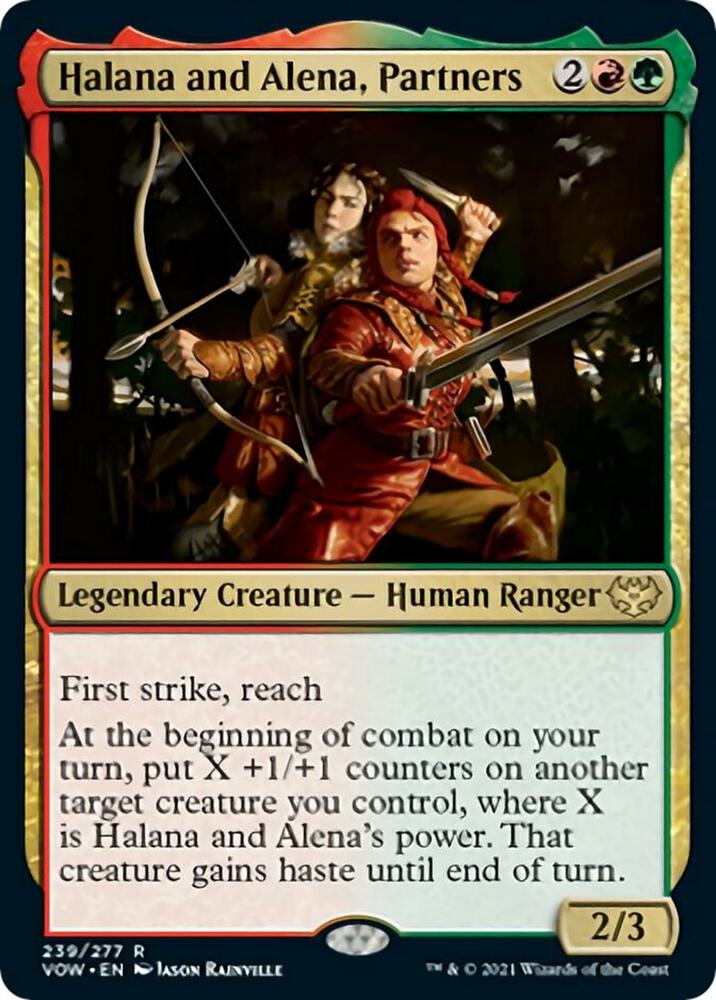 Halana and Alena Partners 239 (Innistrad: Crimson Vow)  - Foil | Good Games Morley