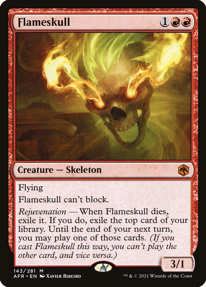 Flameskull 143/281 (Adventures in the Forgotten Realms)  | Good Games Morley